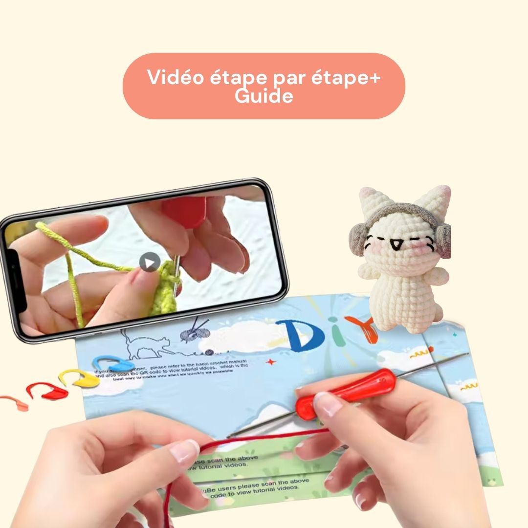 Kit crochet Lapin Music