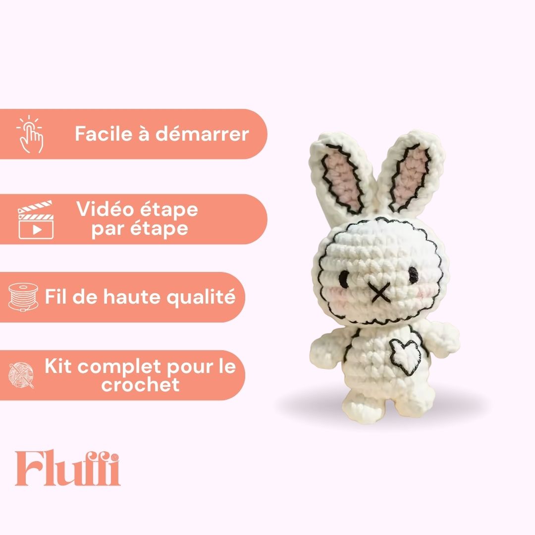 Kit crochet Lapin