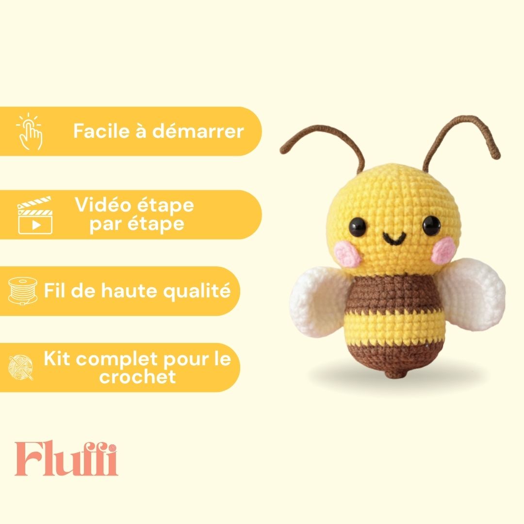 Kit crochet Abeille