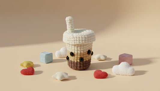 Kit crochet bubble tea