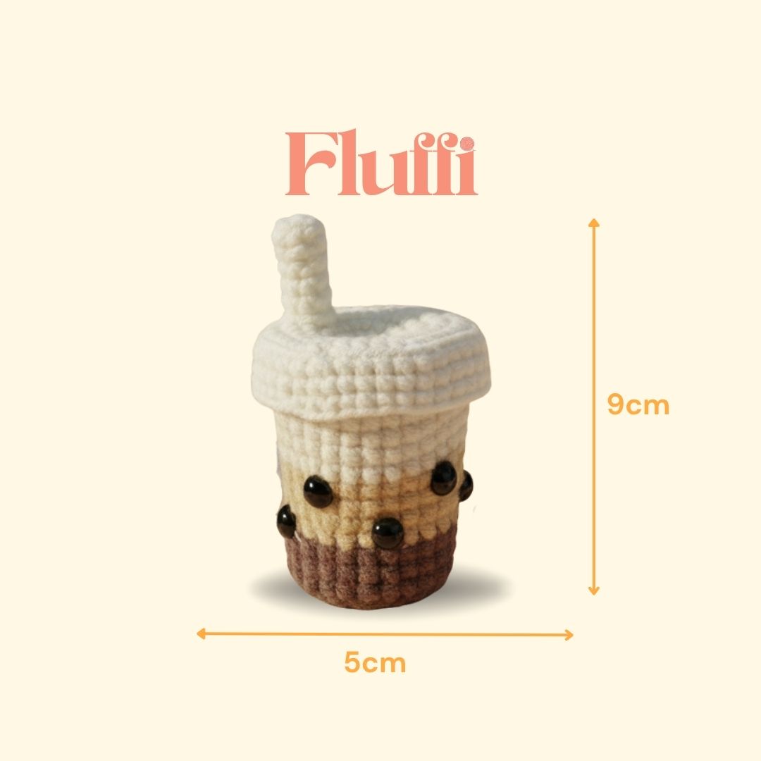 Kit crochet bubble tea