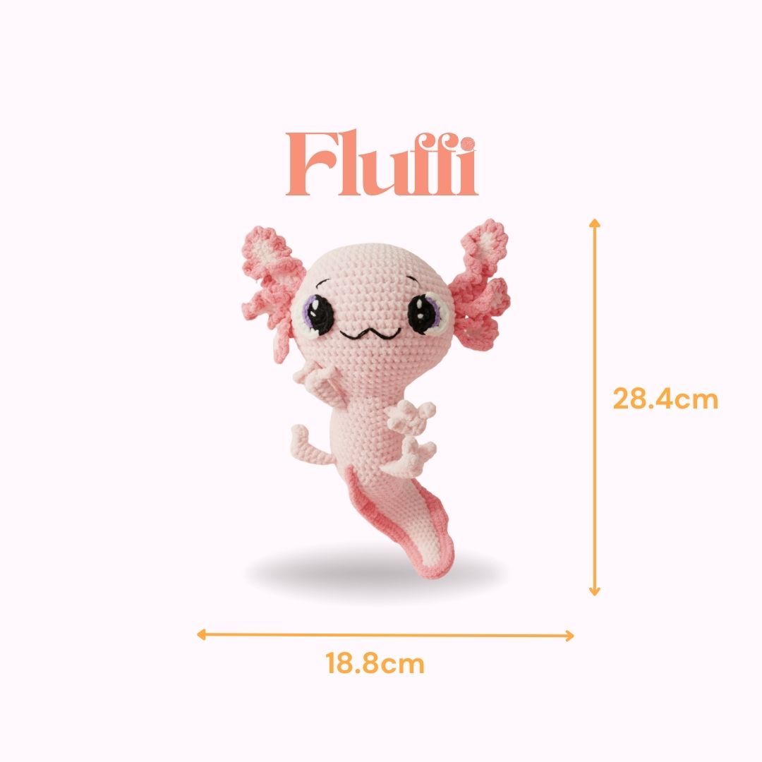 Kit crochet animal mignon