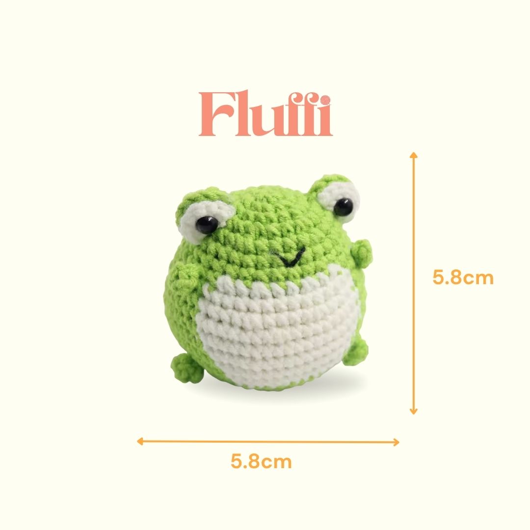 Kit crochet Grenouille