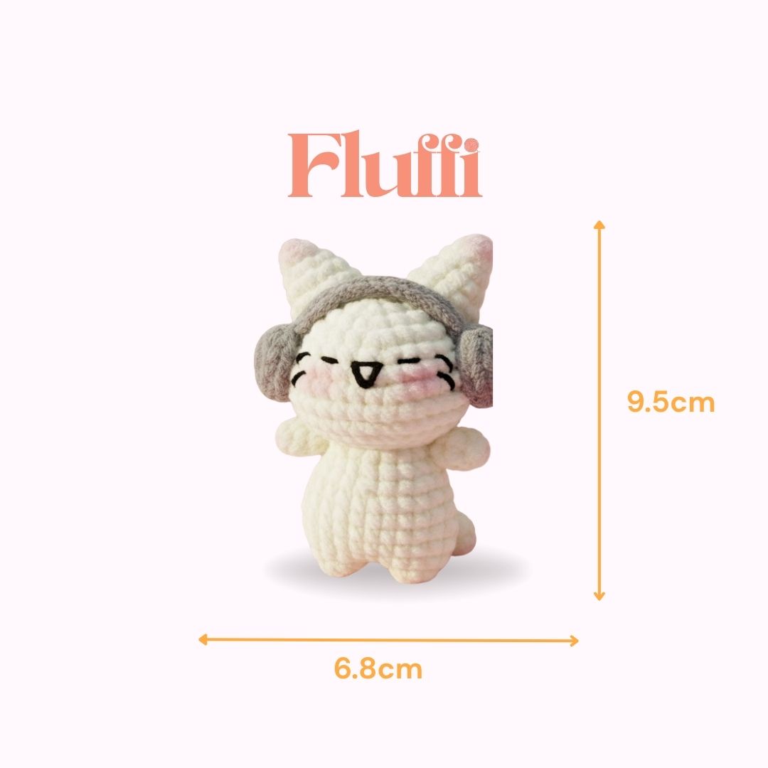 Kit crochet Lapin Music