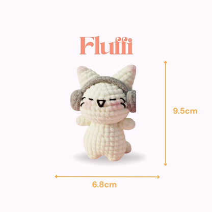 Kit crochet Lapin Music