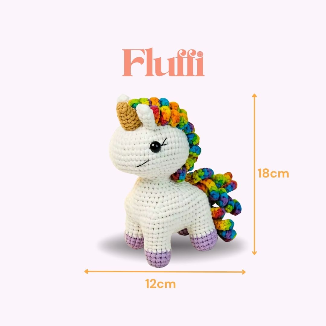 Kit crochet Licorne à Tricôter