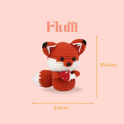 Kit crochet renard
