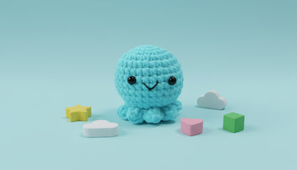Kit crochet Pieuvre à tricôter