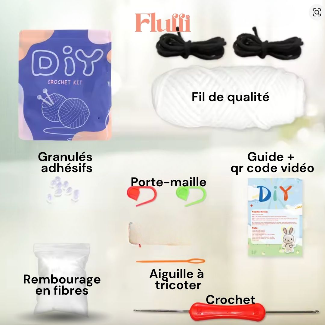 Kit crochet Lapin