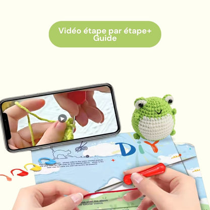 Kit crochet Grenouille