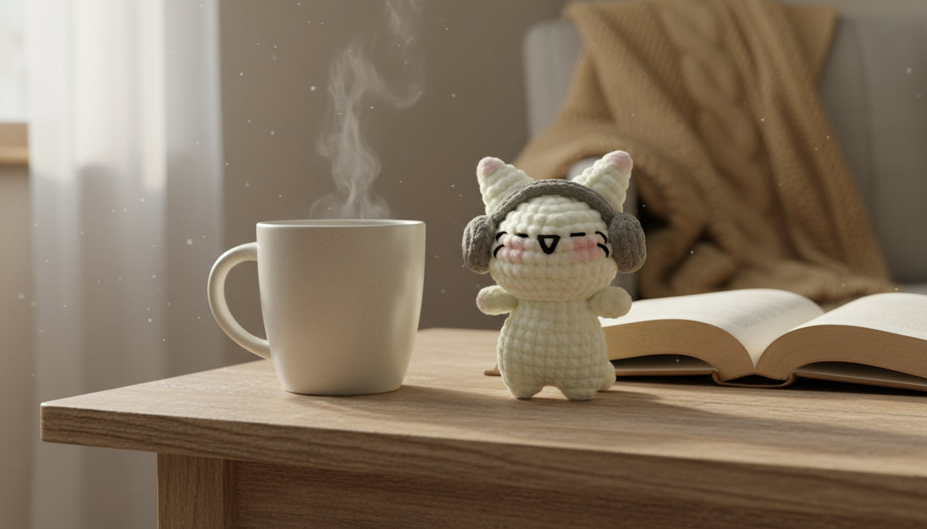 Kit crochet Lapin Music