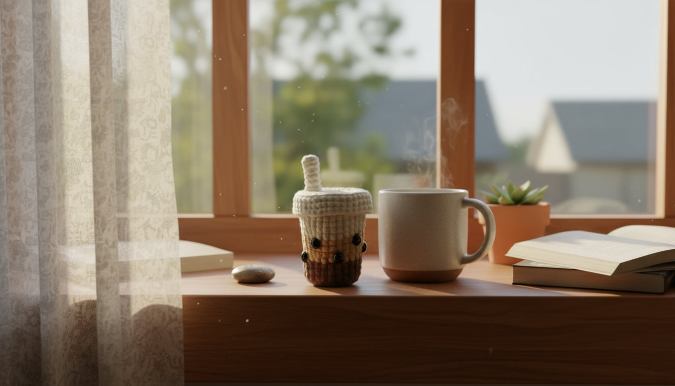 Kit crochet bubble tea