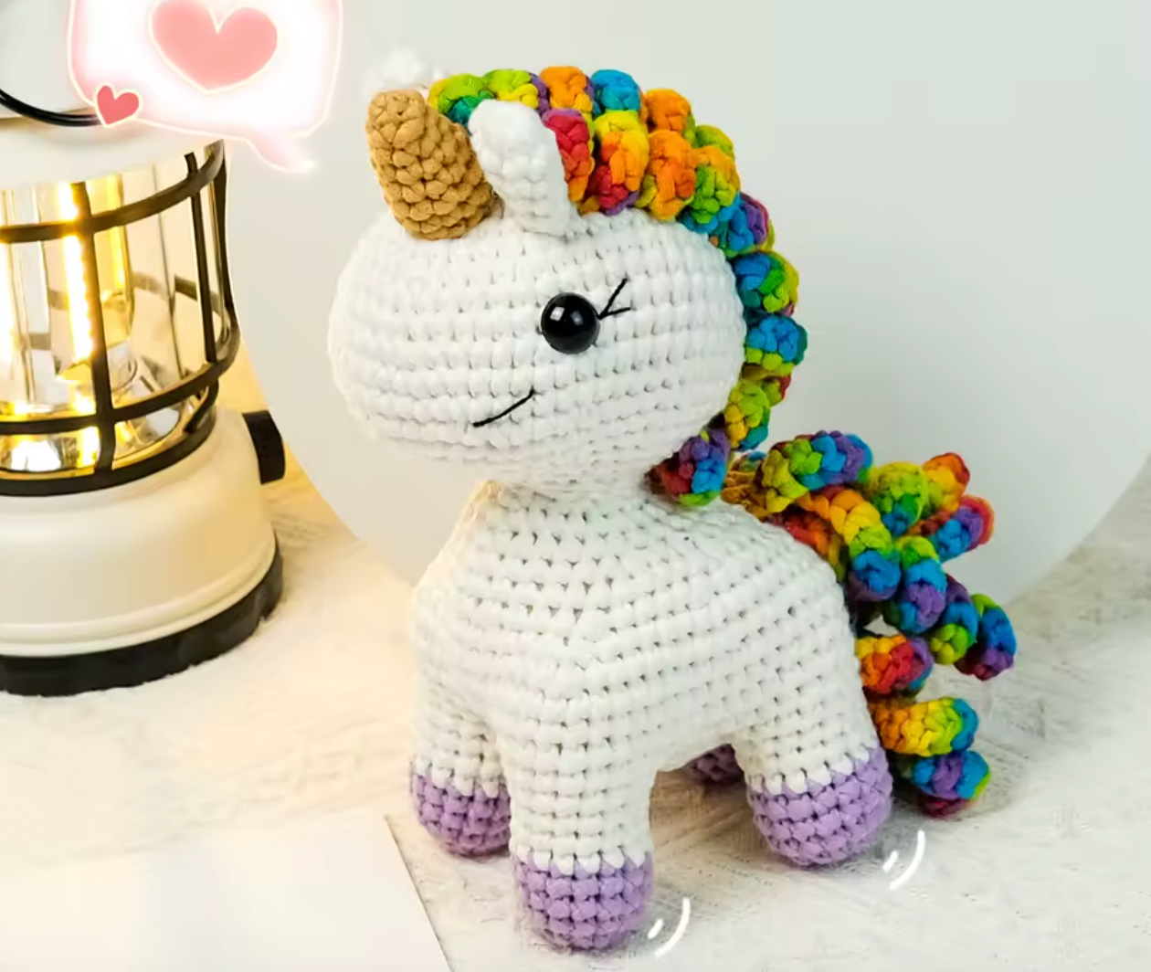 Kit crochet Licorne à Tricôter