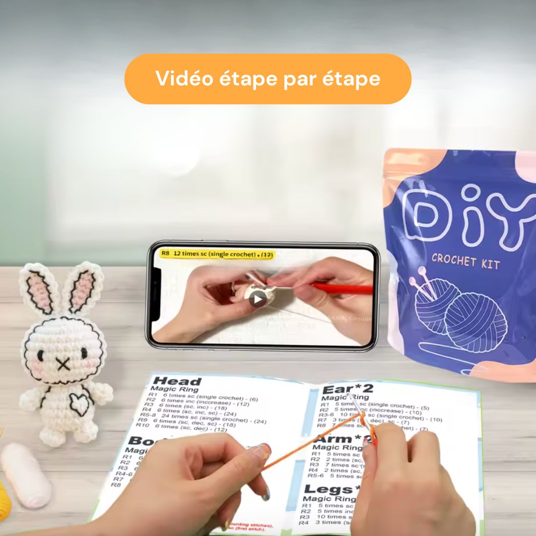 Kit crochet Lapin