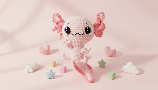 Kit crochet animal mignon