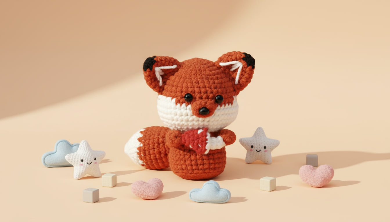 Kit crochet renard